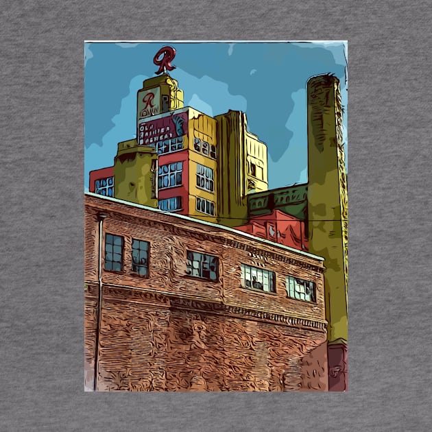 Rainier Beer building in Seattle Washington USa by WelshDesigns